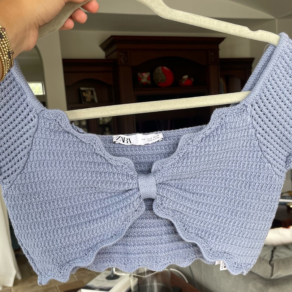 Zara Knit Crop Top